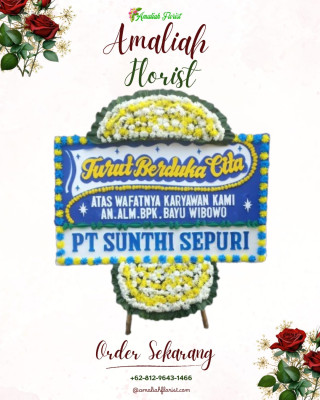 Papan Bunga Duka di Bulian