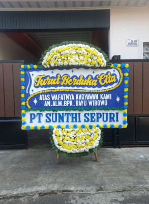 Papan Bunga Duka di Bulian
