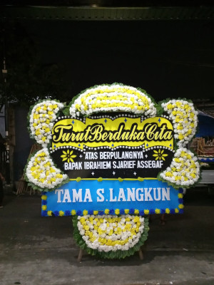 Papan Bunga Duka di Bulian